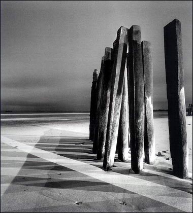 Night Shadows, St Malo, France. 2000(Copyright Michael Kenna) 